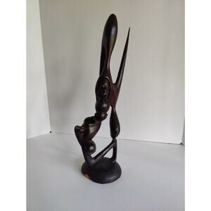 Makonde Art Sculpture Handmade Wood No 136